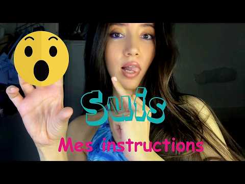 ASMR FRANÇAIS PARTIE 69 :TU SUIS MES INSTRUCTIONS ET QUE ÇA SAUTE