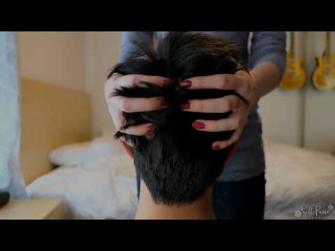 ASMR | pure head massage NO talking | scalp scratching, massaging, hair play