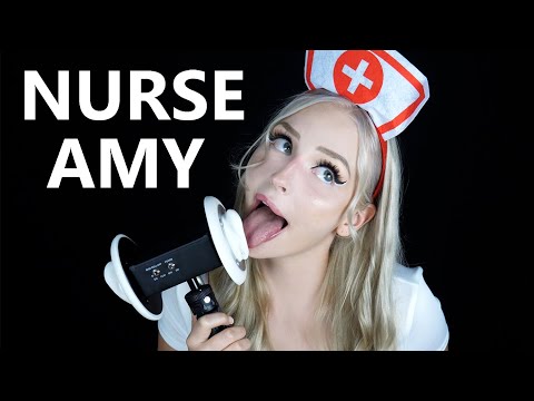 NURSE LICKS YOUR EAR...