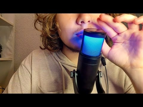 Mouth Sounds ASMR | Ağız Sesleri, Anlaşılmayan Fısıltı, Tongue Swirls, Fabric Scratch | Türkçe ASMR