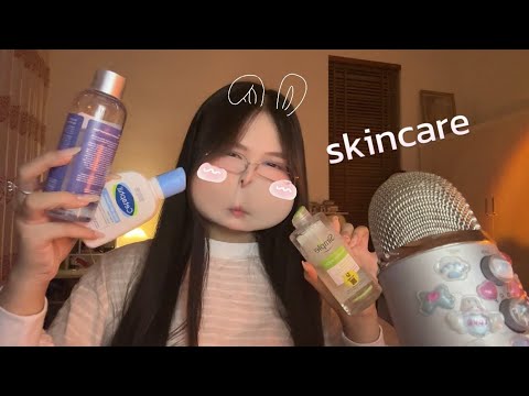 Honq•Asmr|| Asmr rolepļay skincare cho bạn trước khi đi ngủ💤