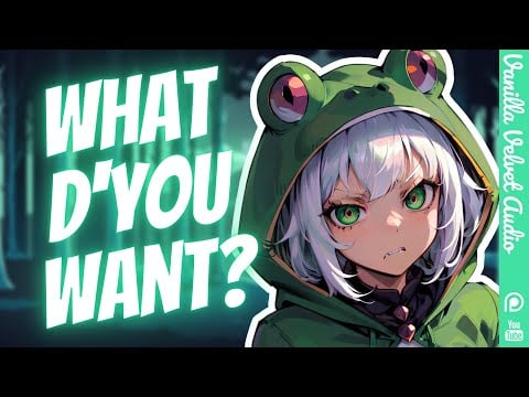 Tsundere Frog Girl is a Secret Princess?! (Monster Girl ASMR RP • A Lil Bit Bratty • Animated!)
