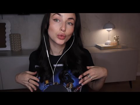 Asmr Saying, repeating and tracing your Names (whispering, mouth sounds, Hand sounds) german/deutsch