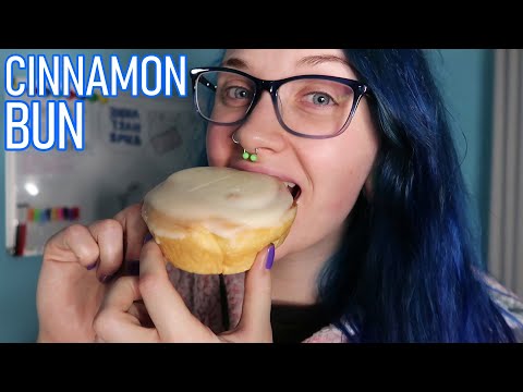 ASMR Eating A Cinnamon Bun
