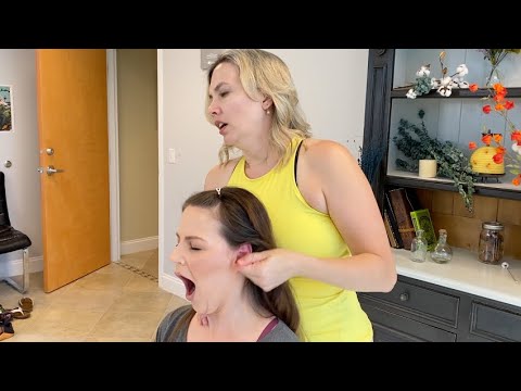 Severe Vertigo Helped - Deep INNER-EAR Pressure Drained, CRACKED, & Relieved