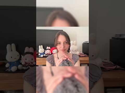 ASMR French close whispers ⋆‧°𓏲ּ𝄢 #triggersforsleep #asmr #frenchasmr #shorts