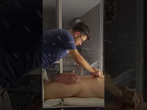 ASMR BACK THERAPY SPORTS MASSAGE  #easyturkish#back #shortvideo #asmr #sleep #shortvideos