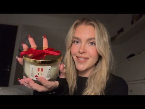 ASMR SUOMI what I got for christmas 🎁 (Lo-fi ASMR)| joululahjojen esittely | whispered