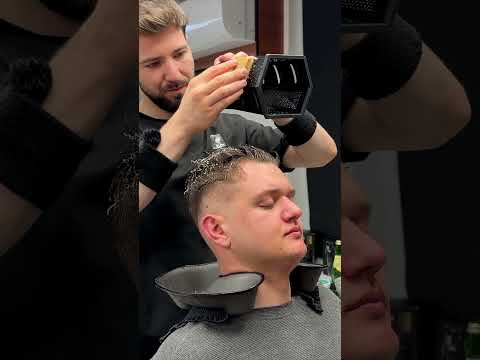 Full video on the channel 💆 #asmr #barber #asmrbarber  #haircut #barbershop #haircuthello #relax