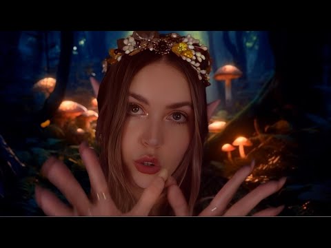 ASMR ELFA curiosa TE CUIDA y te acompaña a en un bosque mágico 🧝‍♀️ asmr Roleplay