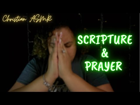 Psalms 34 and Prayer 🙏  Christian ASMR ✨