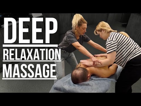 Deep Tissue Back Massage ASMR for Sleep & Relaxation