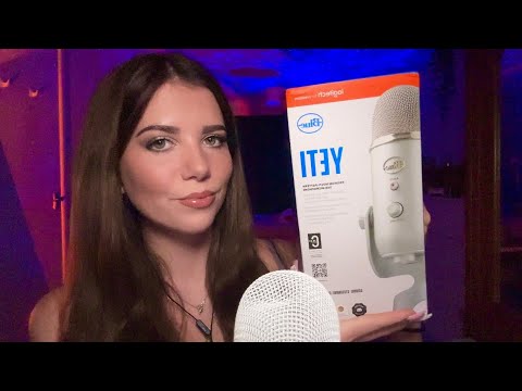 Trying ASMR with my NEW MIC 🎙️ 