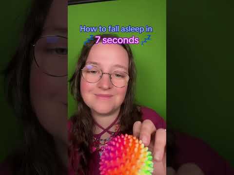 How to fall asleep in 7 seconds #asmr #asmrsounds #asmrrelax #asmrtingles #asmrsleep #relax
