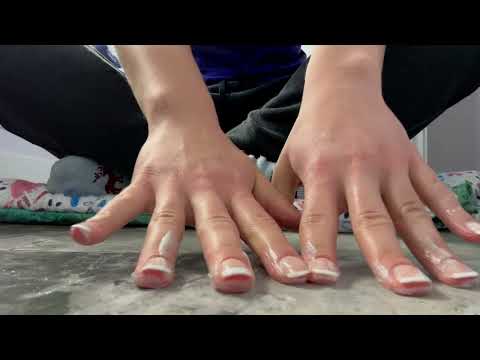 ASMR Floor Massage! 💕 (Scratching, Oil, Roller)