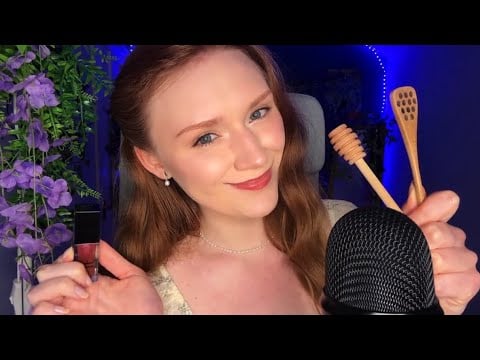 ASMR live🥱Plucking, Spit Painting, Hear brushing 😴