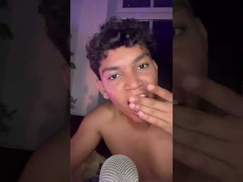 ASMR Spit Painting YOU #asmr #relax #visualtingle