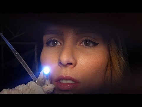 ASMR 👁️ Unique Eye Check Before Bed (LIGHT TRIGGERS)