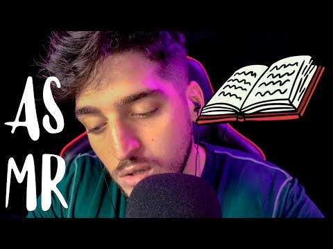 ASMR Te leo un LIBRO para DORMIR!!!💤📘