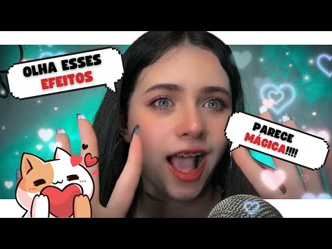 [ASMR] COM EFEITOS QUE VOCÊ NUNCA VIU | YasASMR_