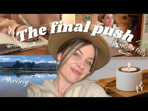 Finish WRITING My Novel With Me / 📖 chaotic chatty vlog until the manuscript is done - while moving!
