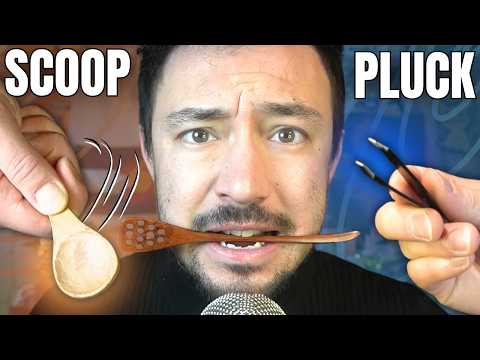 VERY Personal Scoops & Plucks to the Face (Brain-Melting Tingles) ASMR