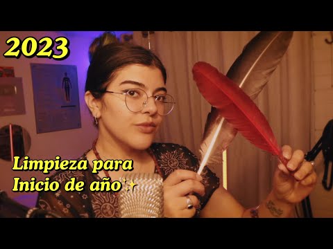 ASMR Limpieza energética: dar inicio al año y soltar cargas 💛 consejos, relajación, reiki 🌟