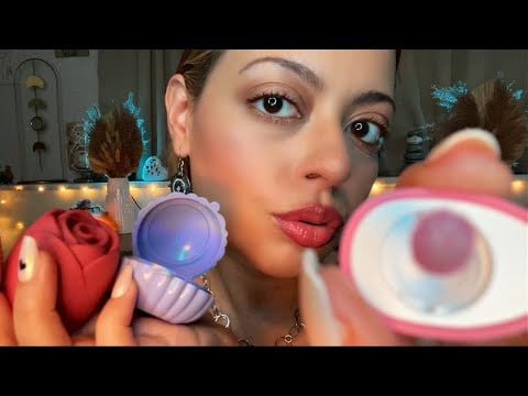 ASMR| Applying Lip Balm on YOU - TINGLE DISTRACTION Sesh (PERSONAL ATTENTION & MOUTH SOUNDS)