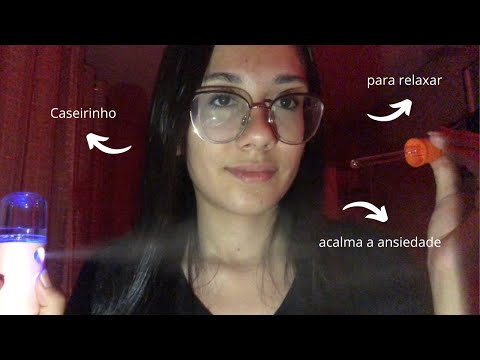 ASMR CASEIRINHO - Para ALIVIAR a ANSIEDADE | conta gotas, sons de boca, caseirinho…