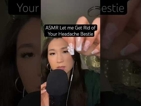 ASMR | Bestie let me get Rid of Your Headache (Massage and Head Scratches) #asmrmassage #asmr