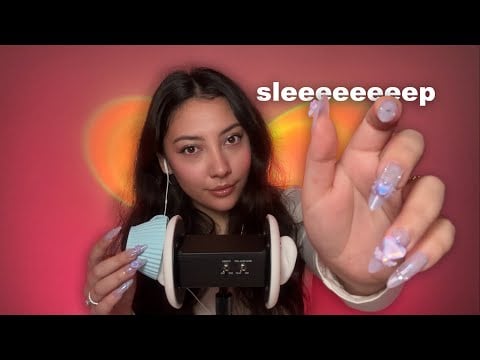 Doing ASMR until you fall asleep