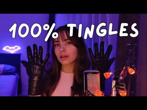 ASMR Leather Gloves 🧤 No talking 🤫 100% Tingles GUARANTEED