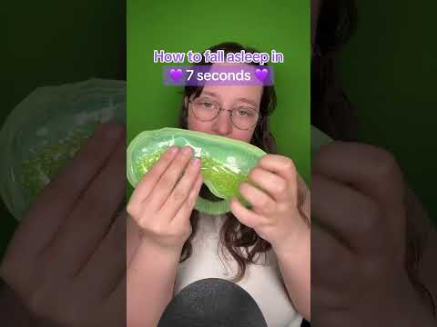 How to fall asleep in 7 seconds #asmr #asmrsounds #asmrrelax #asmrtingles #asmrsleep #relax