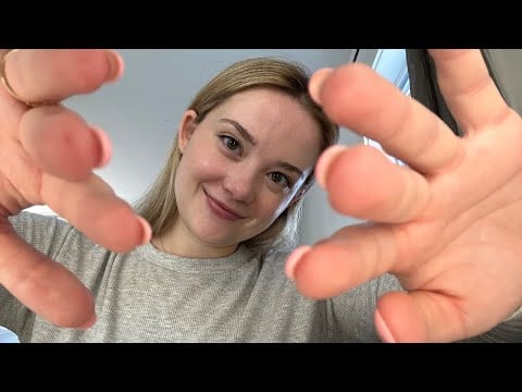 ASMR TAPPING All Around & On YOUR FACE! Lofi + Background Noise, Whispered
