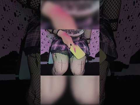 ASMR fishnet brushing #asmr #asmrbrushing #asmrbrush