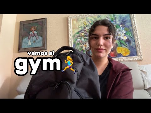 ASMR PREPÁRATE CONMIGO para ir al GIMNASIO 💪🏻 🏋️