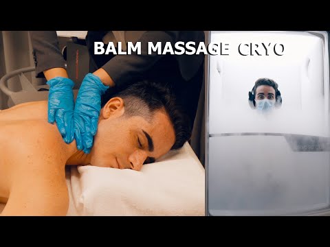 ASMR: Ho Provato la CRYOTERAPIA con MASSAGGIO col BALSAMO per Dormire Meglio!