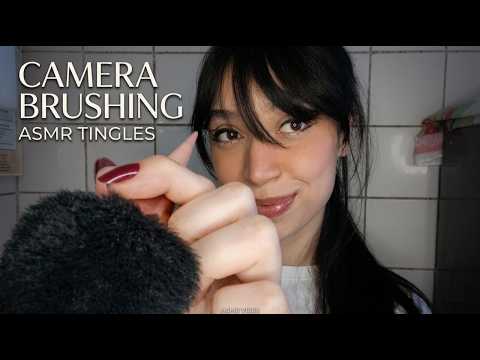 Asmr mouthsounds & Camera brushing - Carinho delicado no seu rosto com pincéis até você dormir
