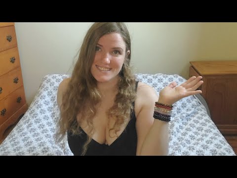 [ASMR] Sleepover Roleplay | Head & Hand Massage, Affirmations, Gentle Face Touching