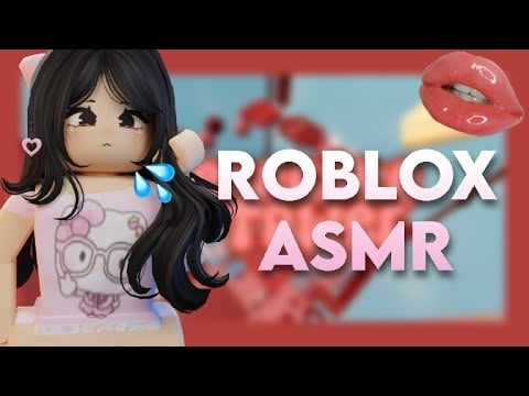 ROBLOX ASMR ★ TRIGGER COMBO for sleep ( Mouth sounds + trigger words + whispering & inaudible ) 💤