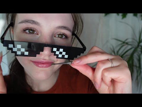 Chill friend CLEANS your EARS after a day at the beach 🌊⛱ ASMR Roleplay 🌞