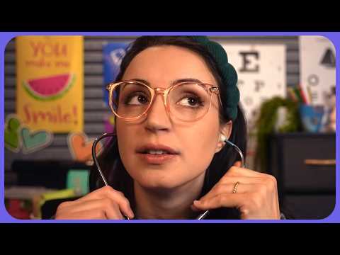 1.5 Minute ASMR | School Nurse Examines You