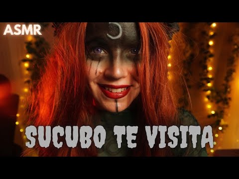 ASMR SUCUBO TE VISITA EN HALLOWEEN asmr roleplay demonio CON ECO