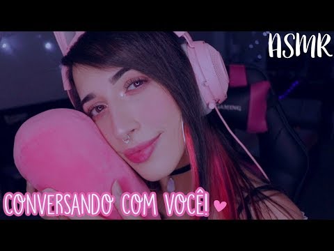 ASMR ♡ CONVERSANDO ATÉ VOCÊ DORMIR! (◡‿◡✿)💤