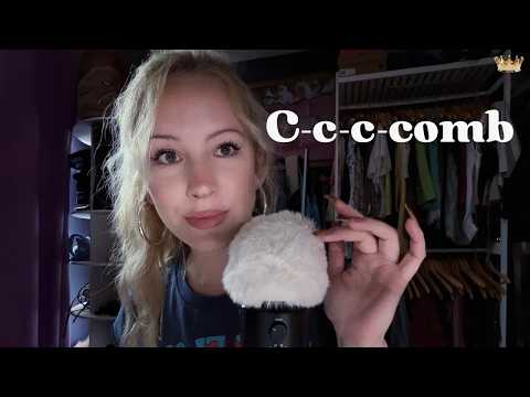 ASMR C-c-c-comb trigger & peripheral triggers for deep sleep 💤