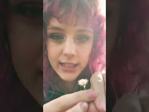 💤 FAST ASMR: Braiding flowers into your hair in the sun! 🌸☀️💤