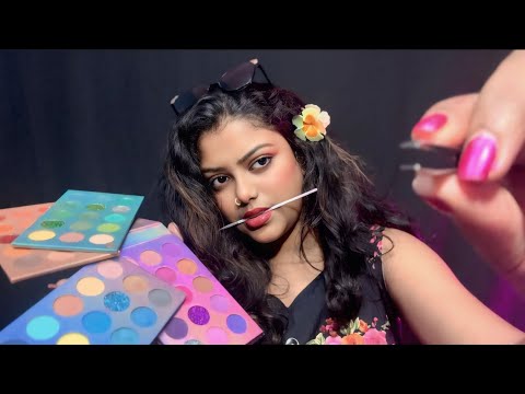 ASMR | Doing Your Eyebrows And Eyemakeup | 💄😍
