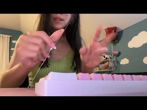 ASMR | Casual Lofi Tingles: Table and Camera Tapping, Keyboard Sounds