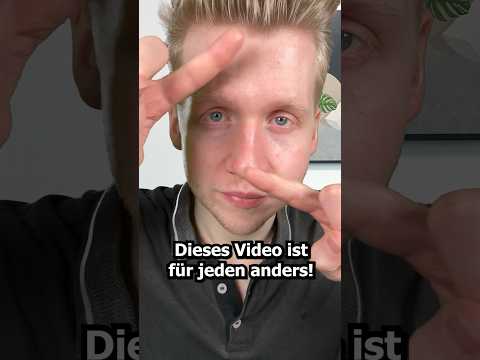 Dieses Video ist für jeden anders! #asmr #asmrsounds #relax