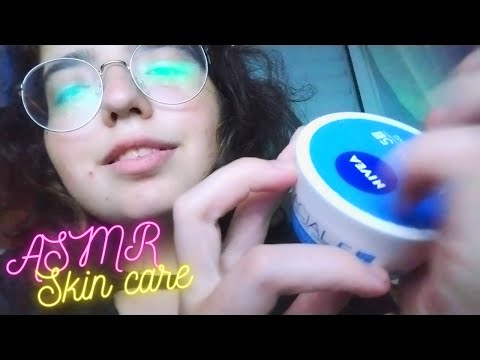 ASMR  - Fazendo sua LIMPEZA DE PELE bem de PERTINHO